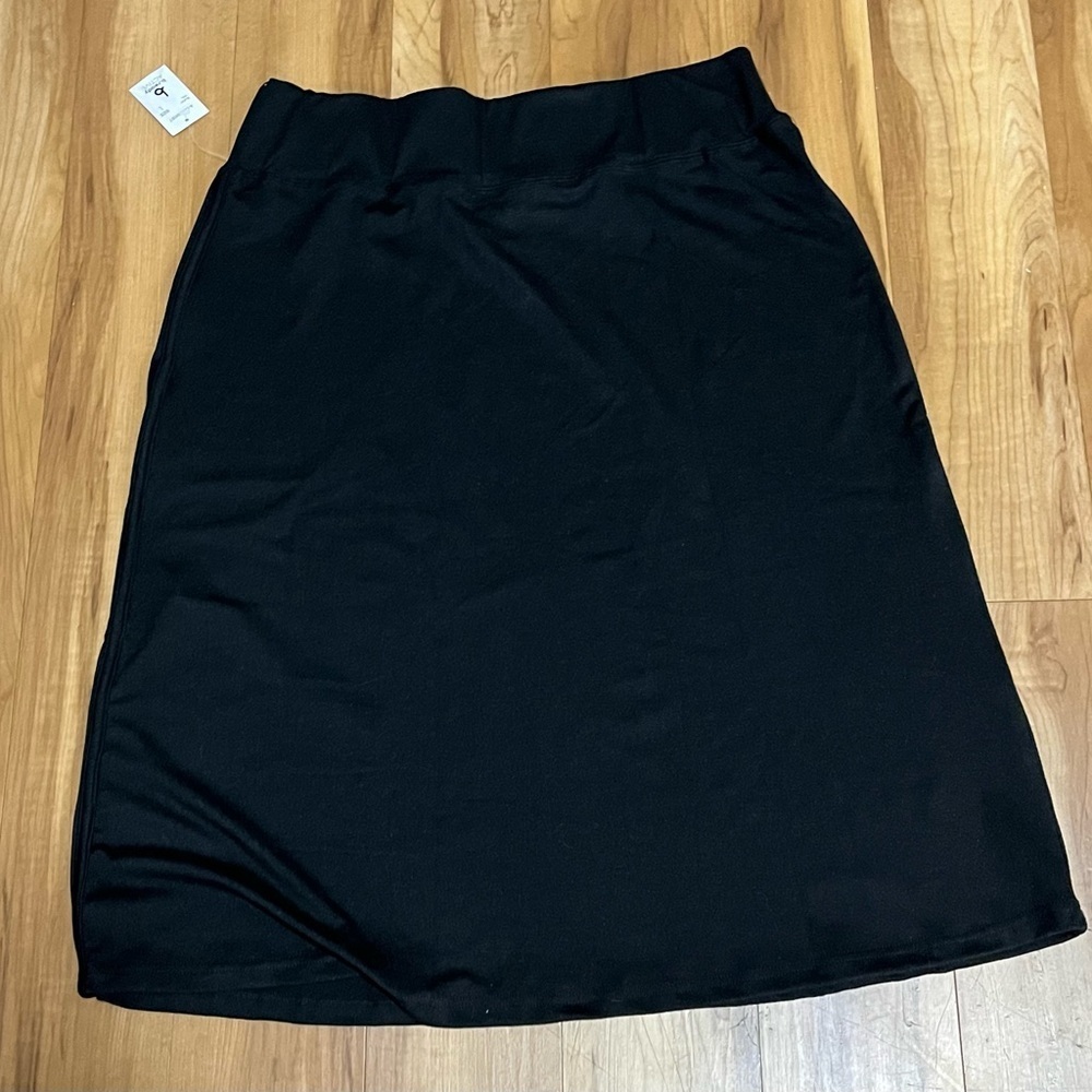 b.ready ACTIVE Black A-Line Skirt Size L | Stretch Athleisure Skirt NWT
